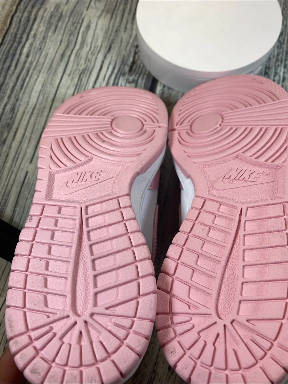 Nike Dunk Low GS Pink White Sneakers Size 4Y / Women’s 5.5